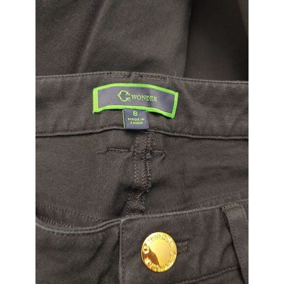 C Wonder Women's Size 8 Black Lightweight Jeans - Picture 3 of 8